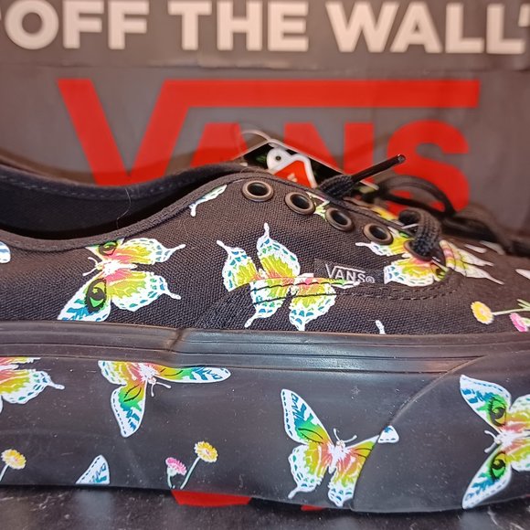 Vans Men's 7/W8.5 Authentic Stacked Morph Blackout Glow In The Dark VN0A4BVO1OJ - Picture 6 of 15